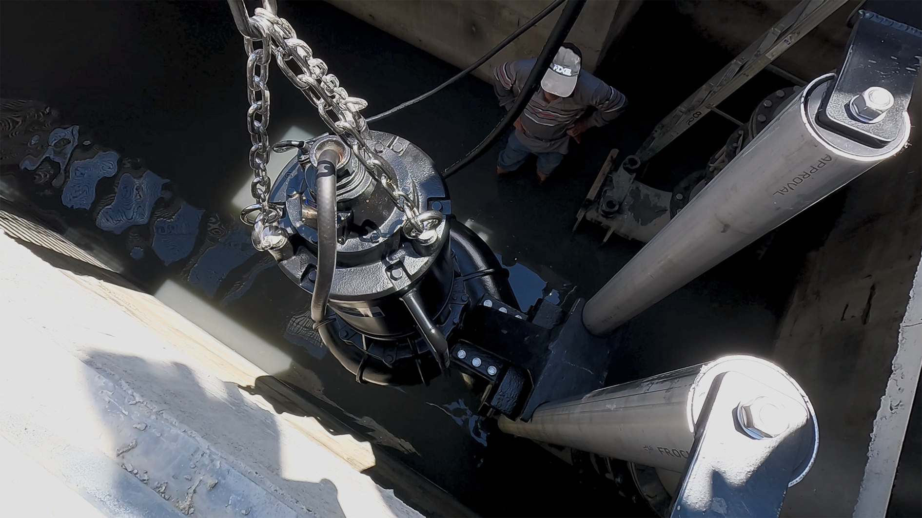 Flood Control Pumping Station in Kaohsiung, Taiwan